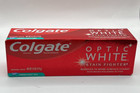 2 Colgate Optic White Stain Fighter Toothpaste - Fresh Mint Gel 4 2oz Exp 12 25
