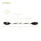 Intex 69629e 86  Lightweight Aluminum Double Oar Inflatable Kayak Paddle  Black