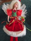 Vintage Holiday Elf Pixie Fairy Doll No Markings 