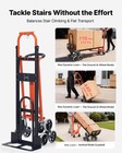 Vevor 3 In 1 Convertible Stair Climbing Cart 770 Lbs Folding Hand Truck Dolly