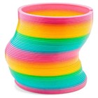 Giant Magic Rainbow Slinky Springy Indoor Outdoor Colourful Children Toy Age 3 