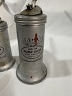 Eagle Lot Of 2 Pump Oilers No  33 6oz   No  58 5oz Silver Gas   Oil