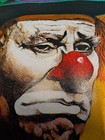 Vintage Lot Of 3 Clown Art Prints posters Artist Peers 70s Hobo Clown Circus Art