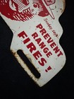 Vintage Original Porcelain Smokey Bear License Plate Topper