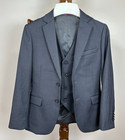Elpa Boys Charcoal Gray Suit Jacket   Vest Set Size 10 Formal Dresswear