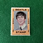 Beatles 1964 Authentic Original Hallmark Stamps Set Of 5 John Paul Ringo George