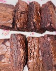 Homemade Triple Chocolate Brownies - 1 Dozen  12  Made From Scratch  