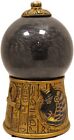 Egyptian God Of Mummification Afterlife Anubis Black Sand Storm Ball Figurine