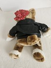 Dan Dee Collectors Choice Biker Bulldog 17  Plush Leather Jacket Stuffed Toy