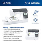 Brother Se2000 Computerized Sewing   Embroidery Machine W  Wifi - Brand New