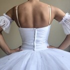 Professional White Ballet Pancake Tutu Costume Shades Fairy Raymonda La Bayadere