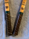 2-60s Vintage Wilson Wood Tennis Racquet Billie Jean King Capri Belg Nice N-mint