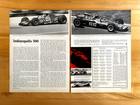 1969 Print Article Indy 500 Mario Andretti