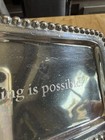 Mariposa Anything Is Possible Aluminum Small Tray