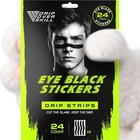 Pro-grade Eye Black Stickers By   24 Pairs  Natural Flex Eye Black Grit Strip   