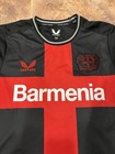 Bayer Leverkusen Castore 2023 2024 Football Home Jersey  34 Xhaka Size Medium