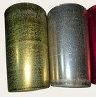 Vintage Bascal Anodized Aluminum Tumblers Set Of 5 Multicolor Mcm