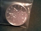 2013 Elizabeth Ii Canada  5 Dollar Coin 0 999 Fine Silver Maple Leaf Un Cl