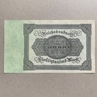          Extra Large 1922 Germany 50000 Mark Banknote  Germany Post Wwi Ww1 Currency