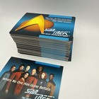 Star Trek  The Next Generation Impel 1992 Complete 120 Trading Card Base Set