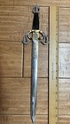 Antique Toledo Dagger Knife Madrid Spain 16    Etched Blade Ornate Hilt