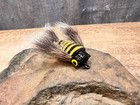 Vintage St Croix Zebra Popper Fly Fishing Lure Rare