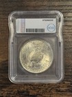 1922 Peace Silver Dollar Icg Ms63     Brilliant Uncirculated  1 Coin