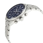 Seiko Men s Chronograph Quartz Blue Dial Watch - Ssb377p1 New