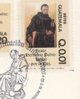 1983 Guatemala Fdc Pedro Betancur Beatification First Day Cover Airmail Stamps