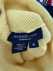 Magaschoni Yellow 100  Cashmere Turtleneck Sweater Women s S
