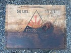 Antique Titan Standard Stumping Grade 1 1 4 X 8 Explosives Wooden Crate Box