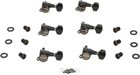 Gotoh Sg381-07 Tuners - 6 In-line Right-handed  Black Chrome