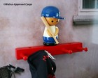Pippen Hill Wooden Baseball Hook  Ikea Lack Shelf  Majestic My First Red Sox Tee