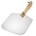 Aluminum Pizza Peel Paddle W  Foldable Handle For Baking Oven   Grill