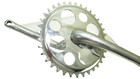 Vintage Schwinn Stingray Crankset Lucky 7 Sprocket Muscle Bike S2 S7 Rim Nice