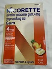 Nicorette Nicotine Gum To Stop Smoking  4 Mg  Fruit Chill  100count Exp  10 2027