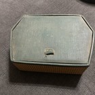 Vtg Belding Heminway Corticelli Sewing Box With J p Coats Thread Spools Darning