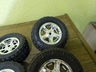 Vintage Monster Truck Set Of 4 Soft Rubber Tires For Parts