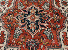 Antique Turkish Vintage Floral Oushak Rug Hand Knotted Home Decor Large Area Rug