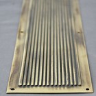 Victorian Reeded Finger Plate