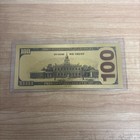          100 Dollar Gold Foil 45th President Trump Bank Note