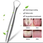 Reusable Stainless Steel Tongue Scraper Professional Mouth Cleaner Oral Care