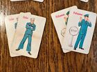 Vtg Old Maid Card Game Set Fairchild Jobs Occupation Retro 60s 50s Complete
