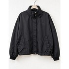Adidas Originals Womens Xl Black Outline Trefoil Windbreaker Jacket Nwt