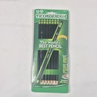5 Packs Black Dixon Ticonderoga  2 Hb Wood Pencils Lot  10 Ct  Sharpened 13915