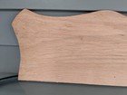 Simple Antique Oak Pediment 24  X 7 3 4  X 5 8 