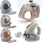 Dog Cat Mesh Harness Pet Puppy Harness Leash Set Walk Collar Safety Strap Vest