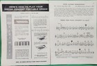 Song Book No Five Pop Classics P  Deiro Concert Elect Chord Organ Sheet Music