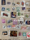 100 Vintage Stamps Worldwide     Usa  Hungary  Ussr  China     Collectible Stamp Lot
