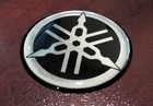 For Yamaha Banshee Front Fender Sticker Logo Tuning Fork Decal Emblem 37mm